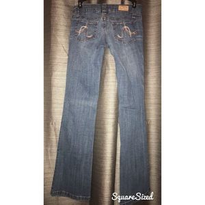 Hydraulic wide leg jeans.  Junior Size 3/4